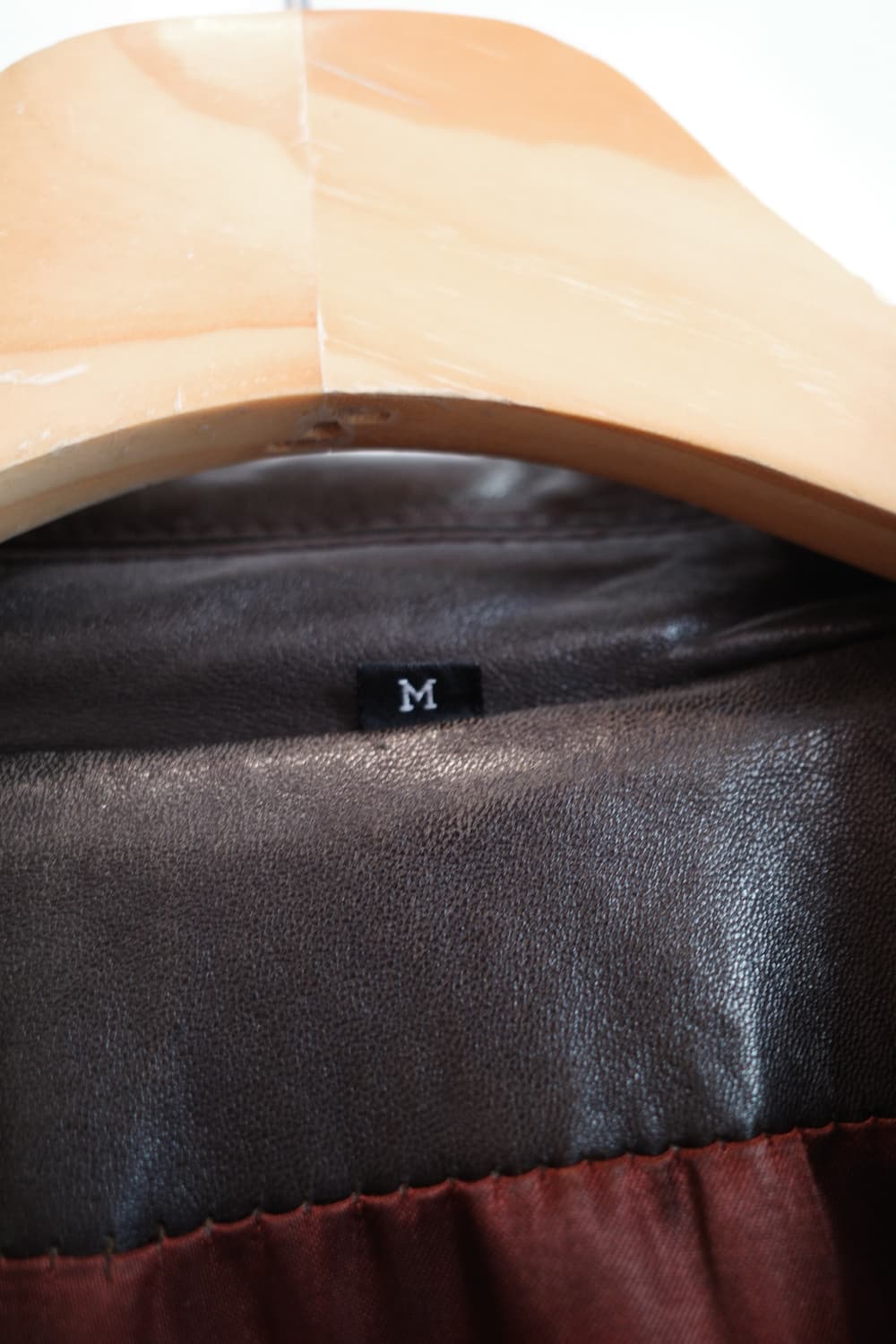 Japan brand 램스킨 더블 가죽자켓 상품이미지3