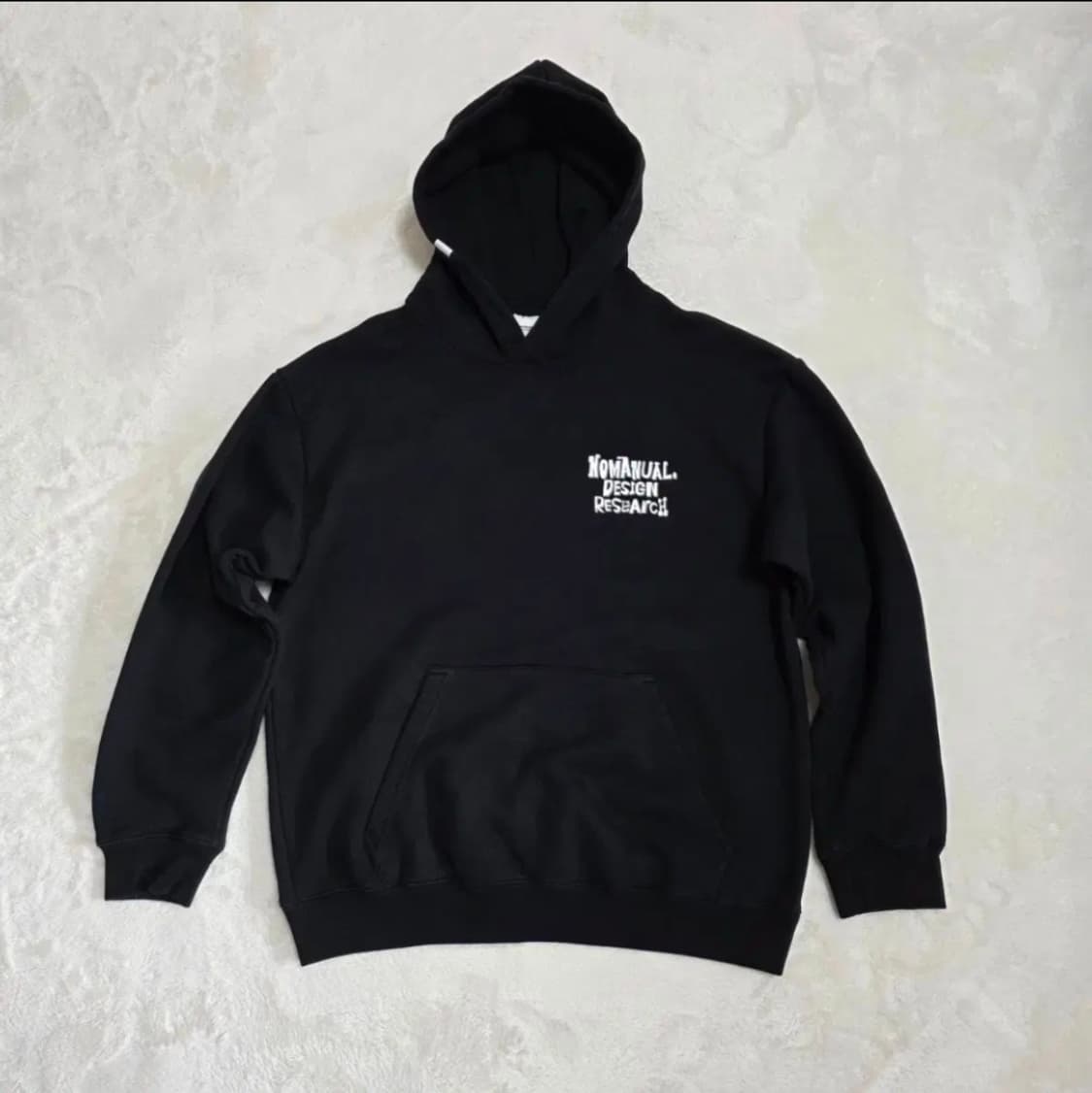 (M)노매뉴얼 백로고 후드티 상품이미지2