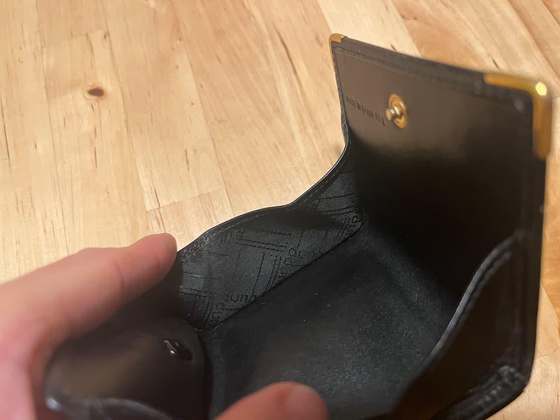던힐(dunhill) 빈티지 가죽 동전지갑 판매합니다 상품이미지7