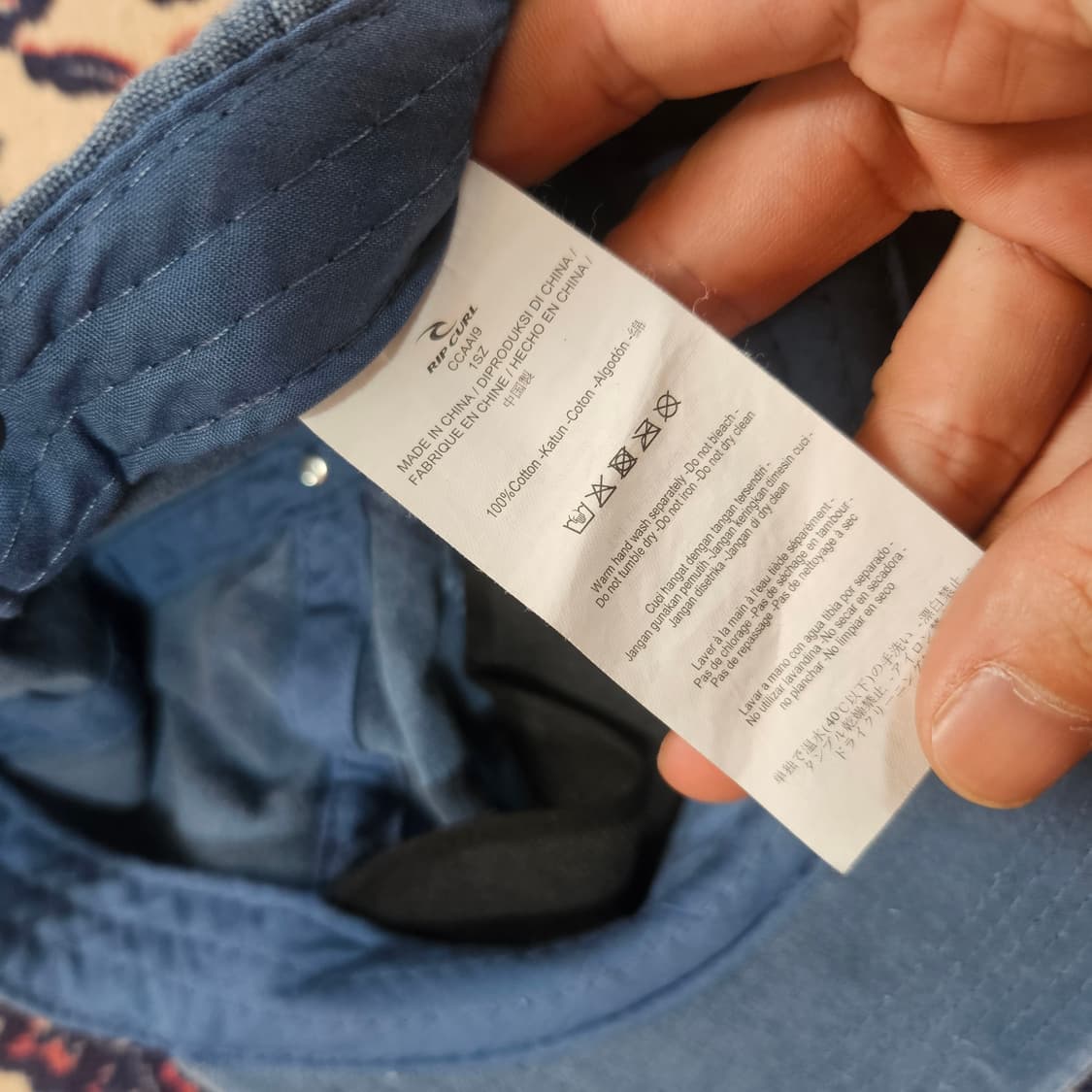 립컬 시그니쳐 로고 캡 Free 상품이미지5