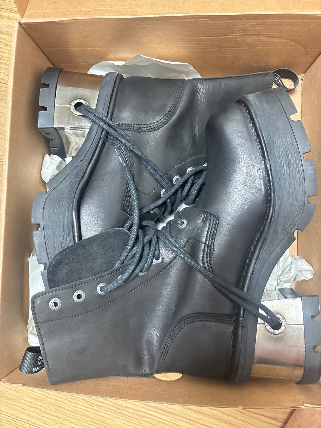 뉴락 레이스업 부츠 상품이미지1