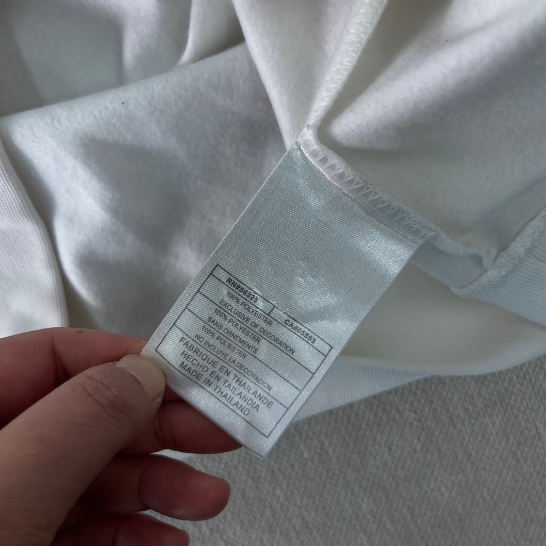 105 나이키 조던 흰파 코튼 트랙탑 져지  상품이미지8