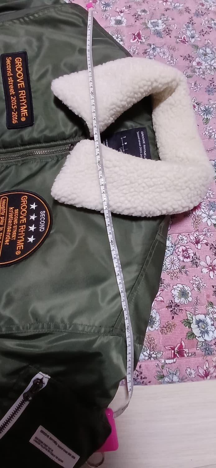 그루브라임 패치로고 이글 투웨이 항공점퍼(L사이즈) 상품이미지5