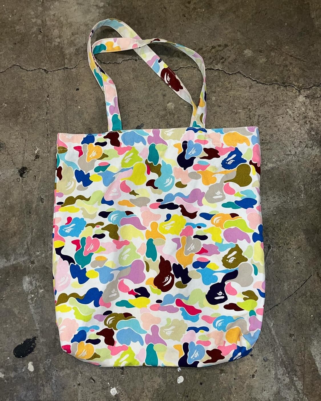 Bape Multi Camouflage Tote Bag 상품이미지8
