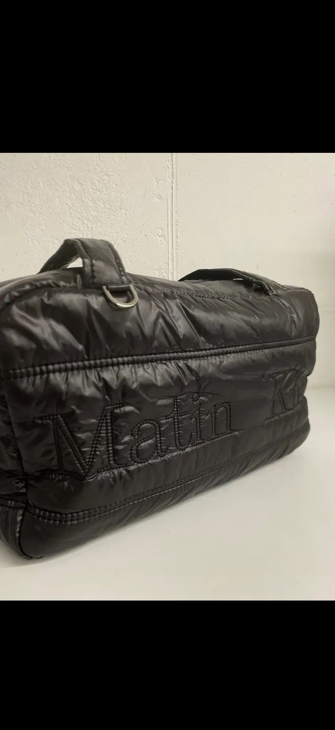 Matin Kim 마뗑킴 로고 스티치 패딩 스퀘어 백 퀼팅 가방 상품이미지4