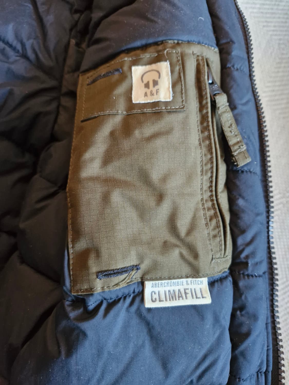 아베크롬비 후디드 밀리터리 파카 L 상품이미지8