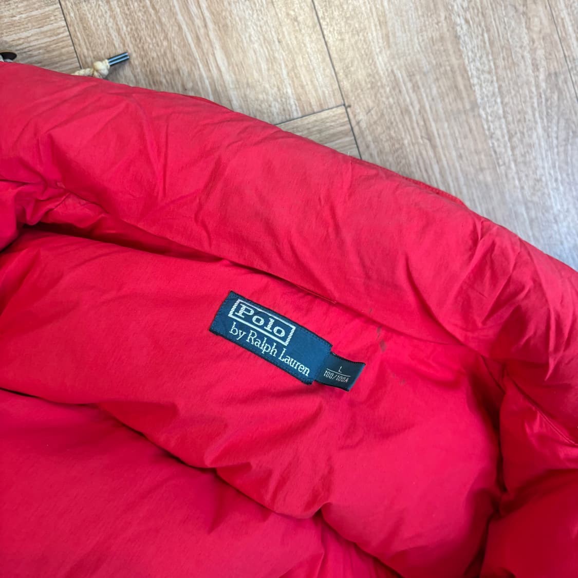 폴로 랄프로렌 레드 후드 덕다운 푸퍼 자켓 상품이미지8