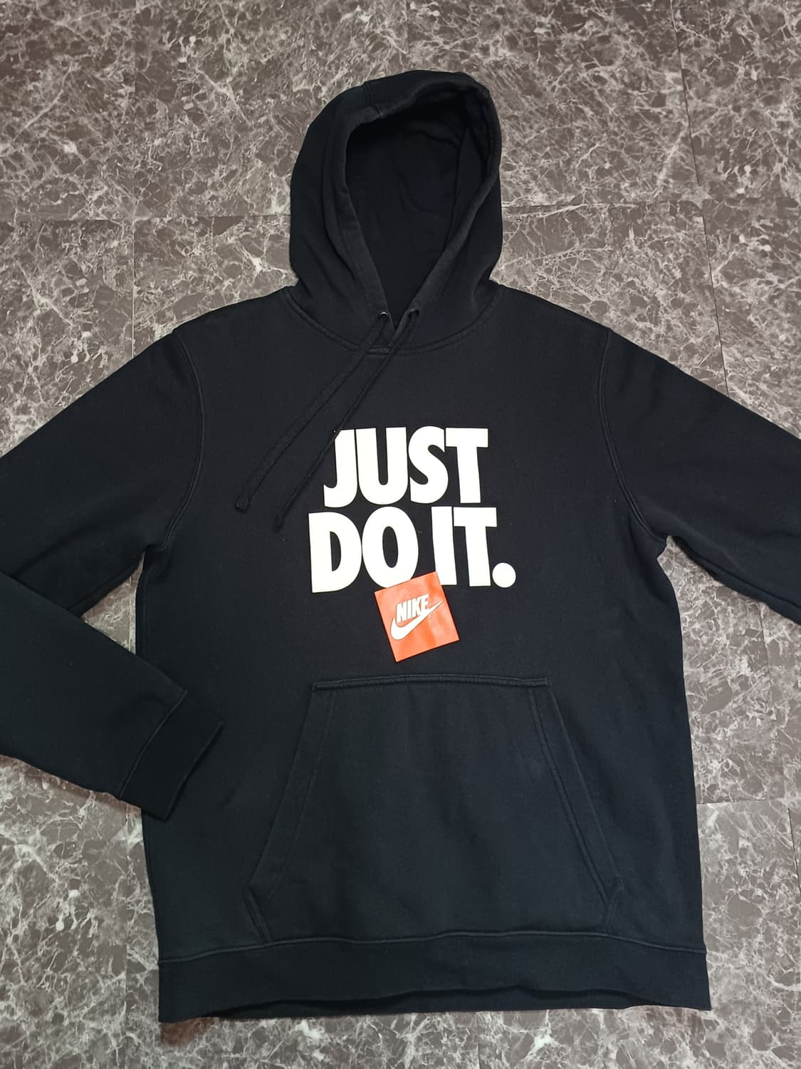 나이키 JUST DO IT 후드티 블랙 M 상품이미지2