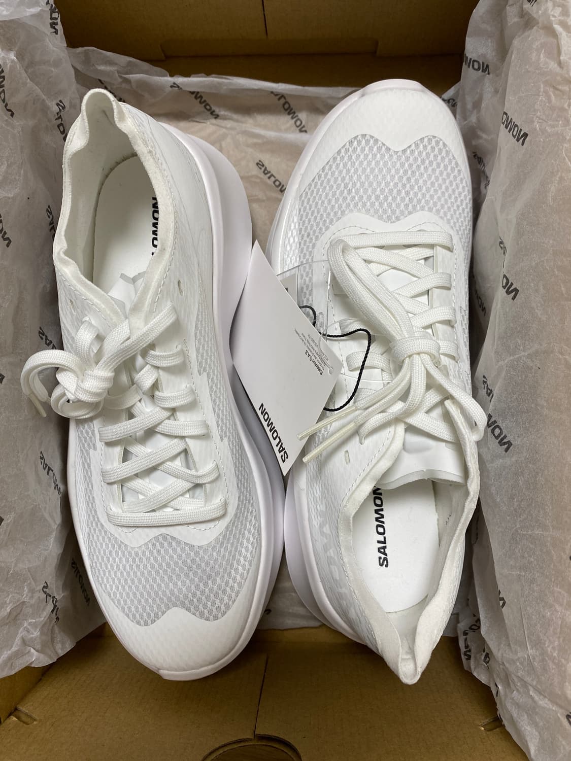 꼼데가르송 살로몬 판타즘 화이트 235 상품이미지5