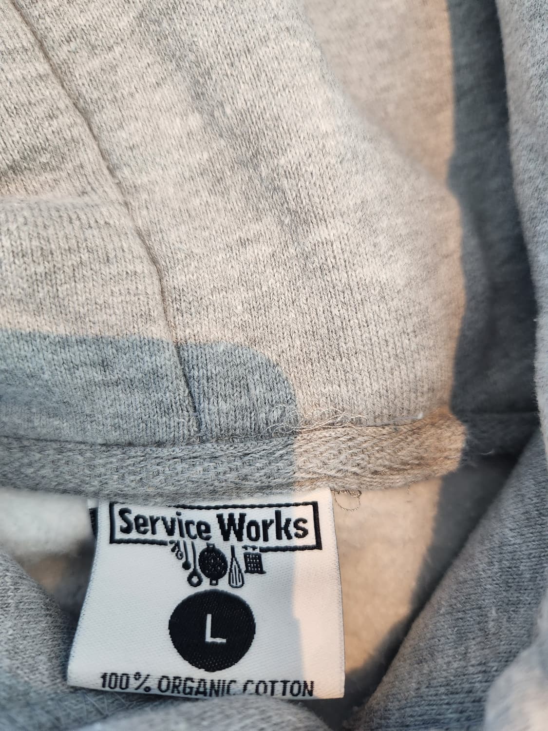 Service works 후드 L팝니다 상품이미지3