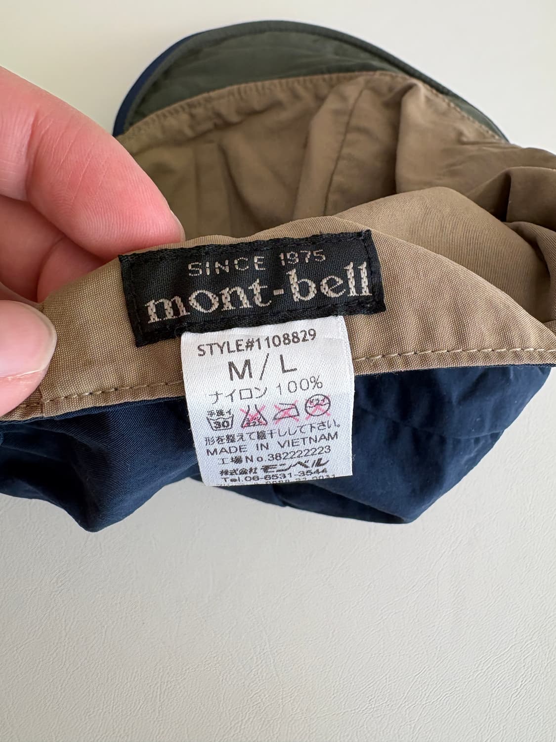 몽벨 리버시블 캡(M/L 사이즈)  상품이미지9