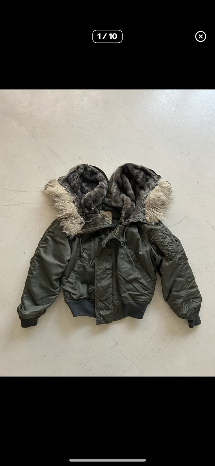 70‘s U.S Air force N-2B Flight Jacket 상품이미지1