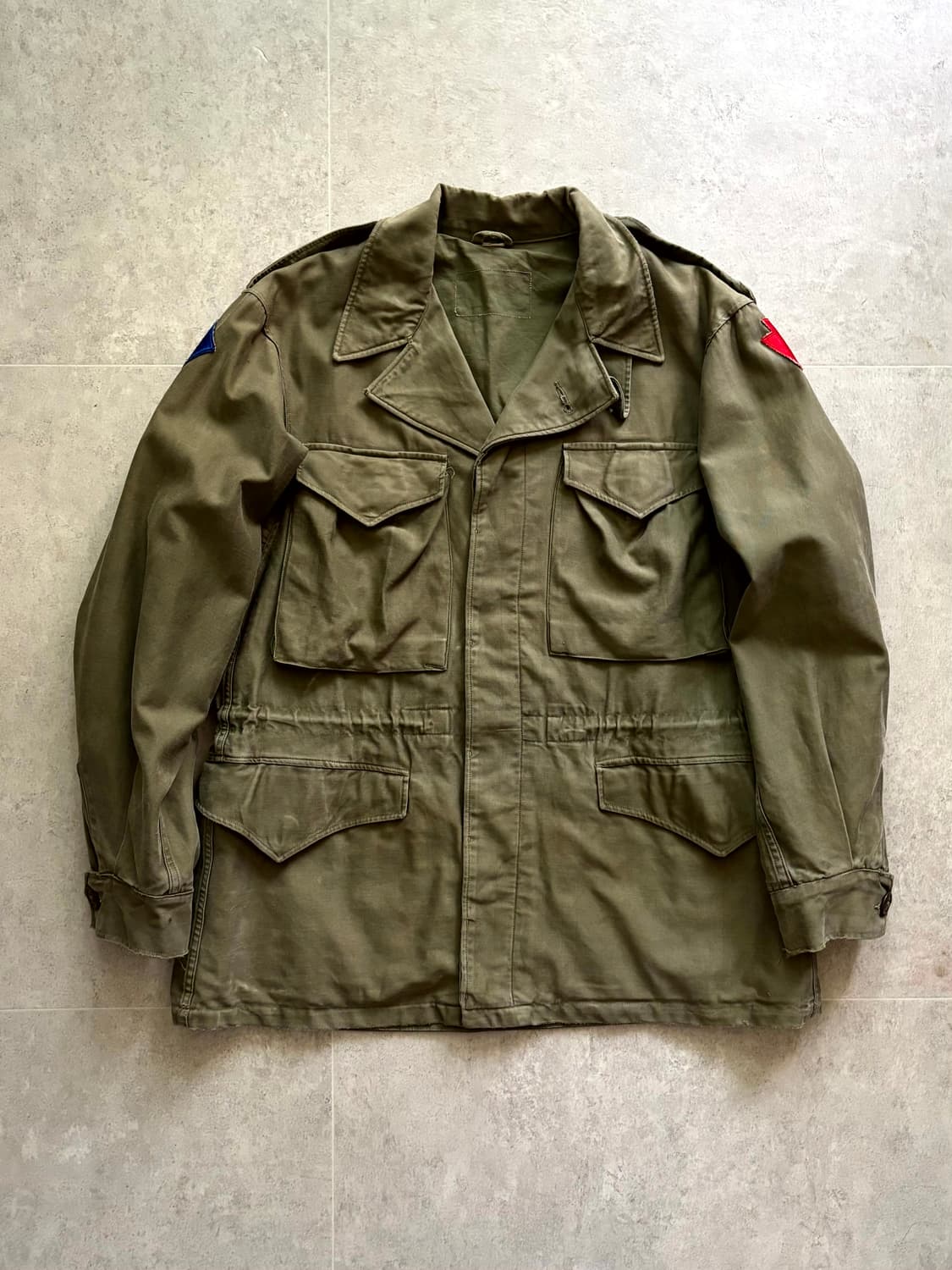 40's WW2 미군 M-43 필드자켓 36R(100~103) 상품이미지1