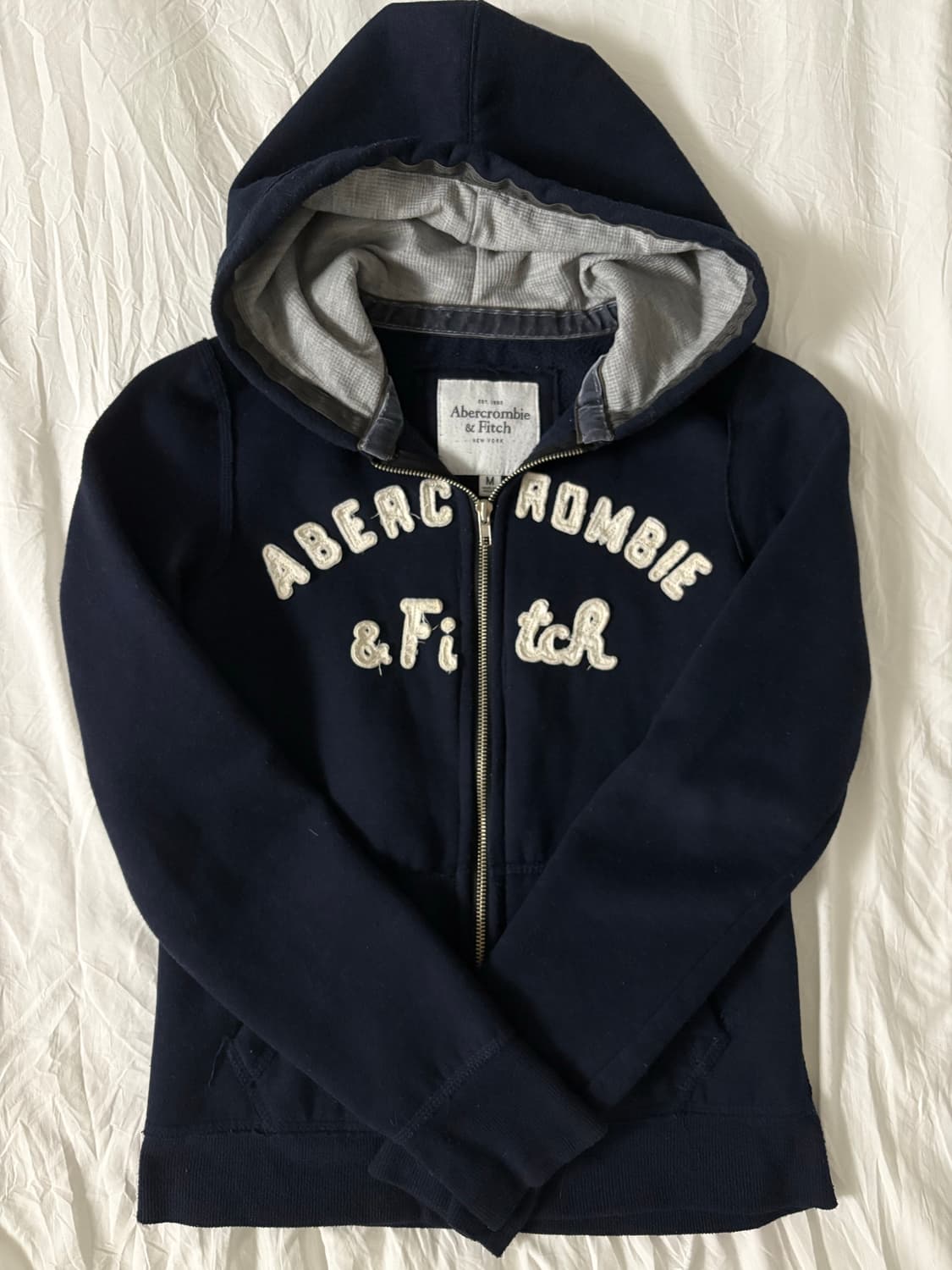 아베크롬비 후드집업 네이비 상품이미지1