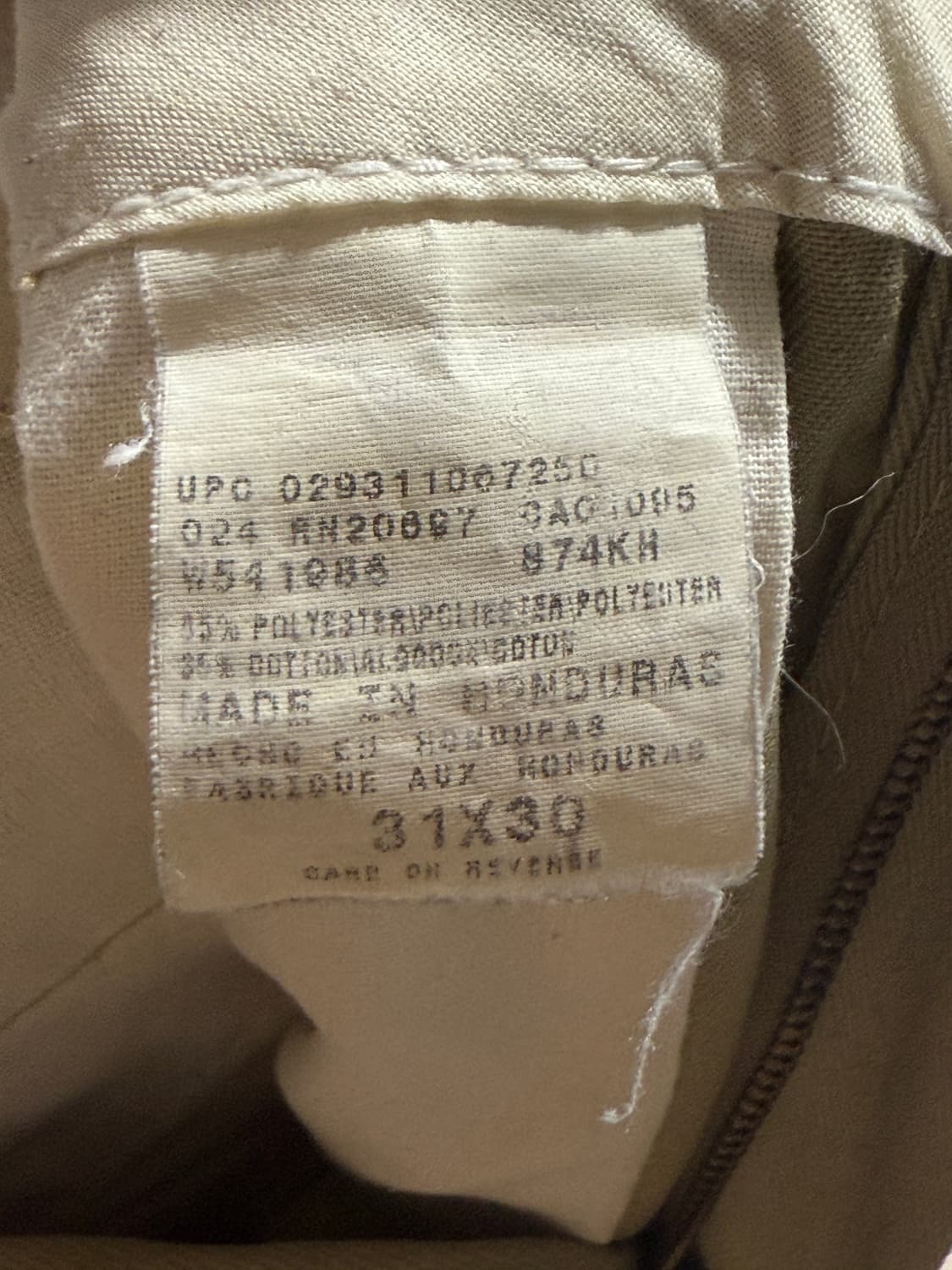 디키즈 874 워크 치노 팬츠 31X30 상품이미지3