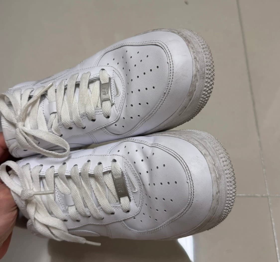 [265]나이키 x 슈프림 에어포스 1 로우 화이트 상품이미지4