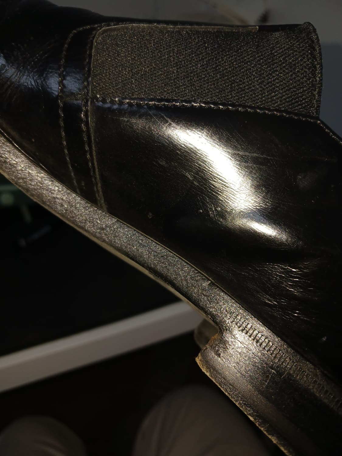 프라다 빈티지 가죽 로퍼 상품이미지4