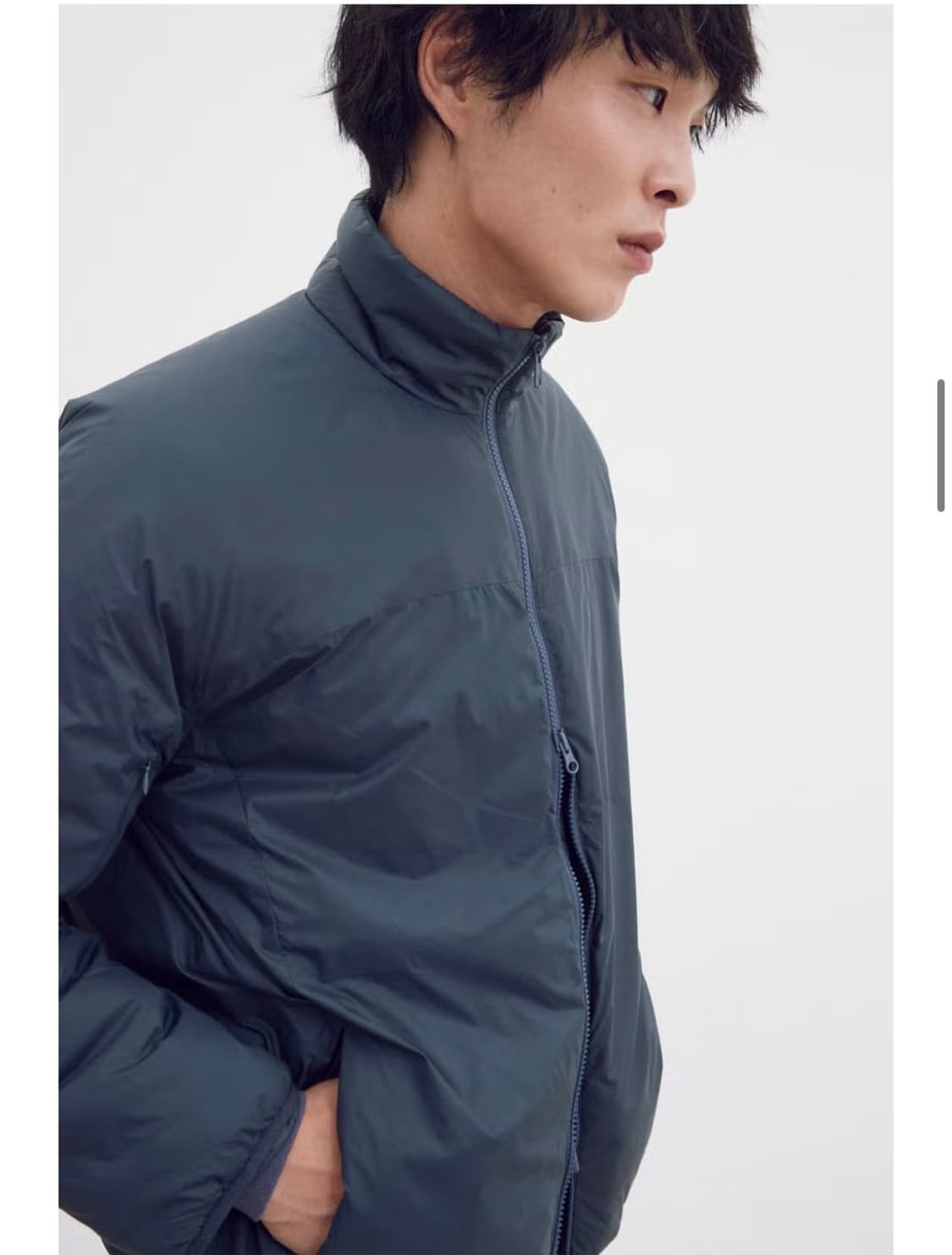 포터리 meek jumper navy 사이즈L 상품이미지1