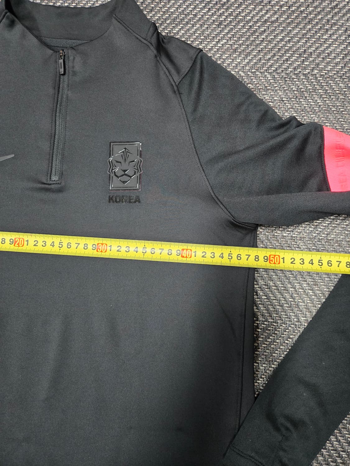 나이키 대한민국 축구 트레이닝 탑 블랙 나이키 국가대표 드릴탑 상품이미지8