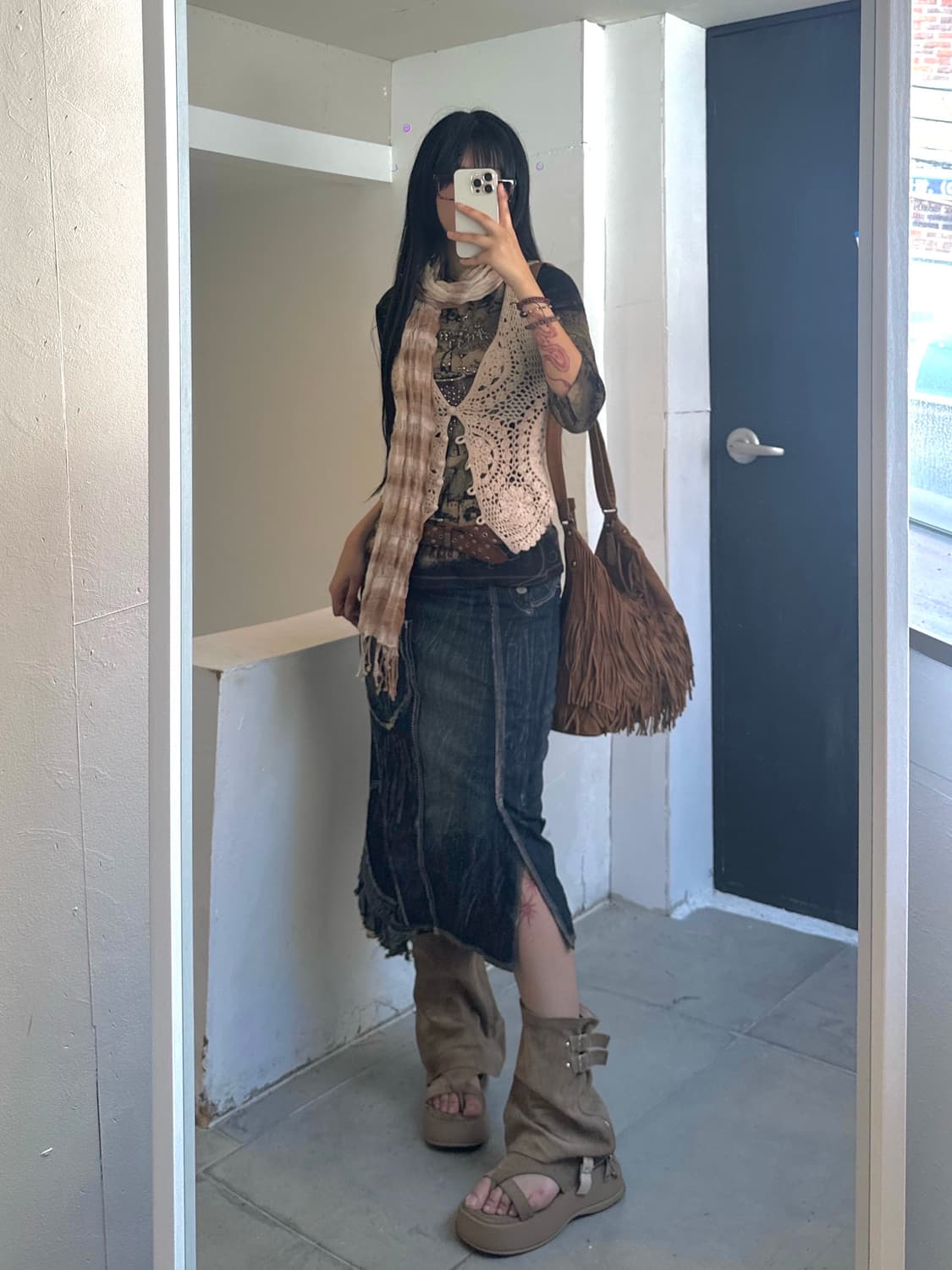 Marithe Francois Girbaud Skirt 상품이미지5