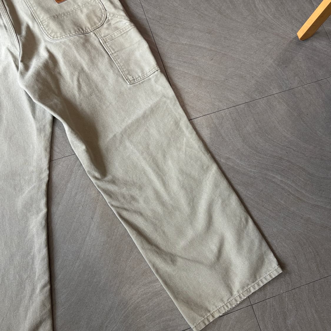 칼하트 오리지널 라이트 그레이 카펜터 팬츠 상품이미지3