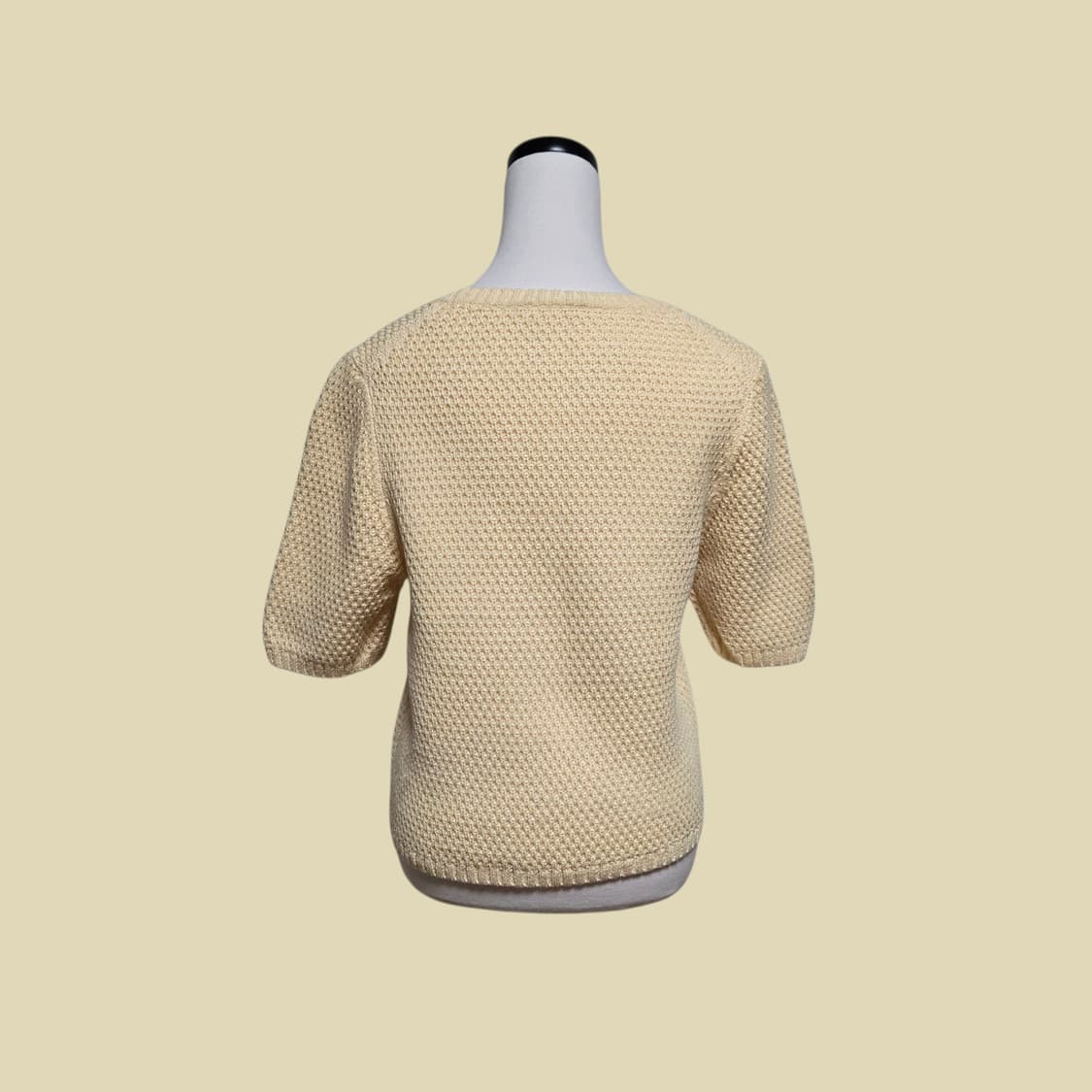 코스 코튼 니트 티셔츠 상품이미지2