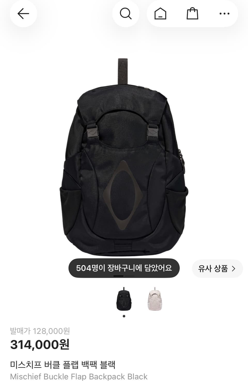 미스치프 백팩 상품이미지1