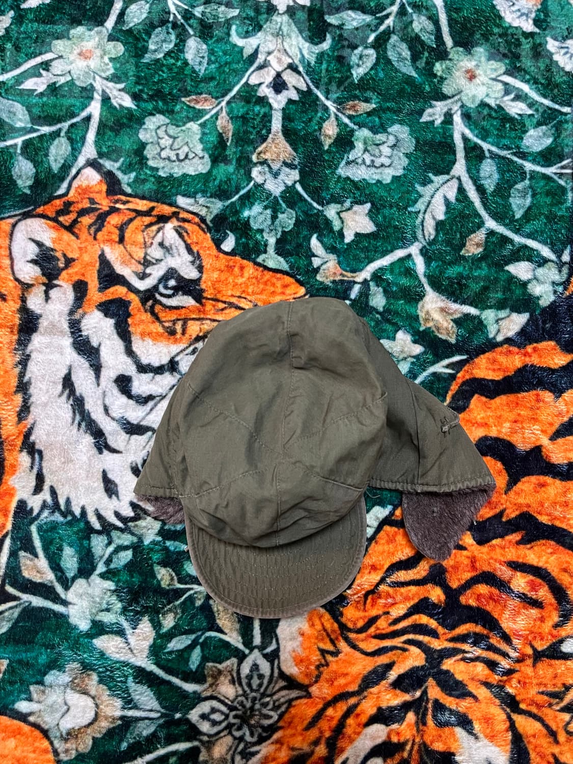 50s korean war pile cap (7 1/4) 상품이미지3