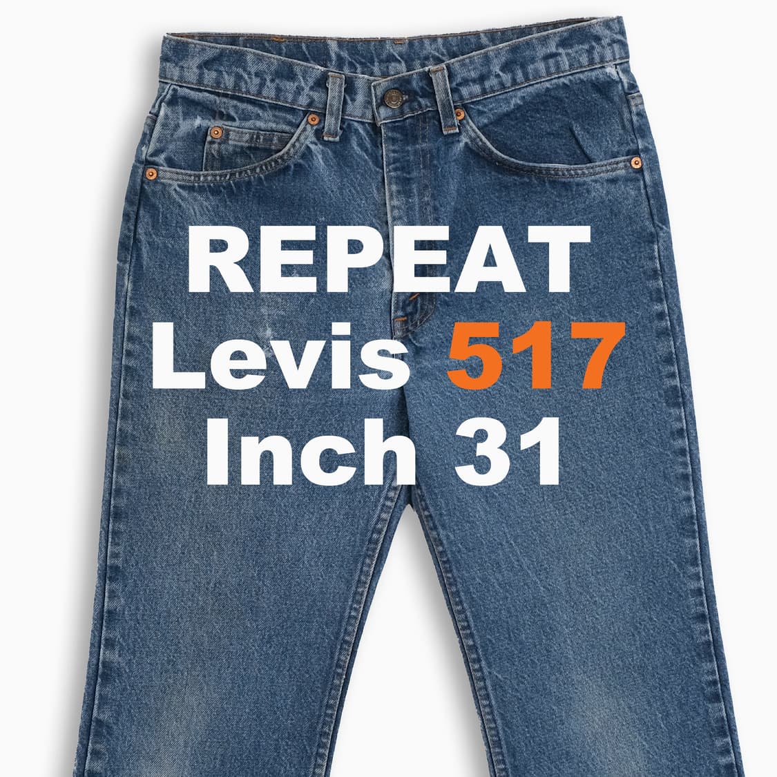 리바이스 517 오렌지탭 중청 80s USA 31인치 OR5173386 상품이미지1