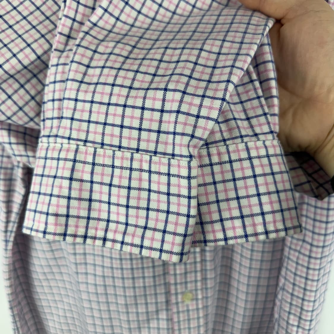 S) 랄프로렌 클래식핏 옥스포드 체크 셔츠 상품이미지4