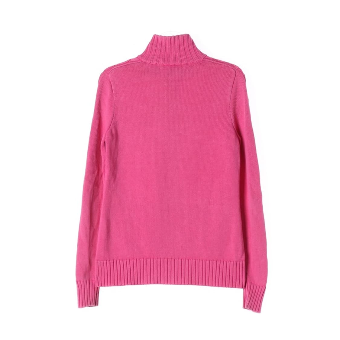 랄프로렌 스포츠 핑크 코튼 집업 가디건 S 상품이미지2