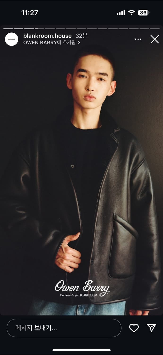 블랭크룸 오웬베리 쉽스킨 무스탕 46 상품이미지6