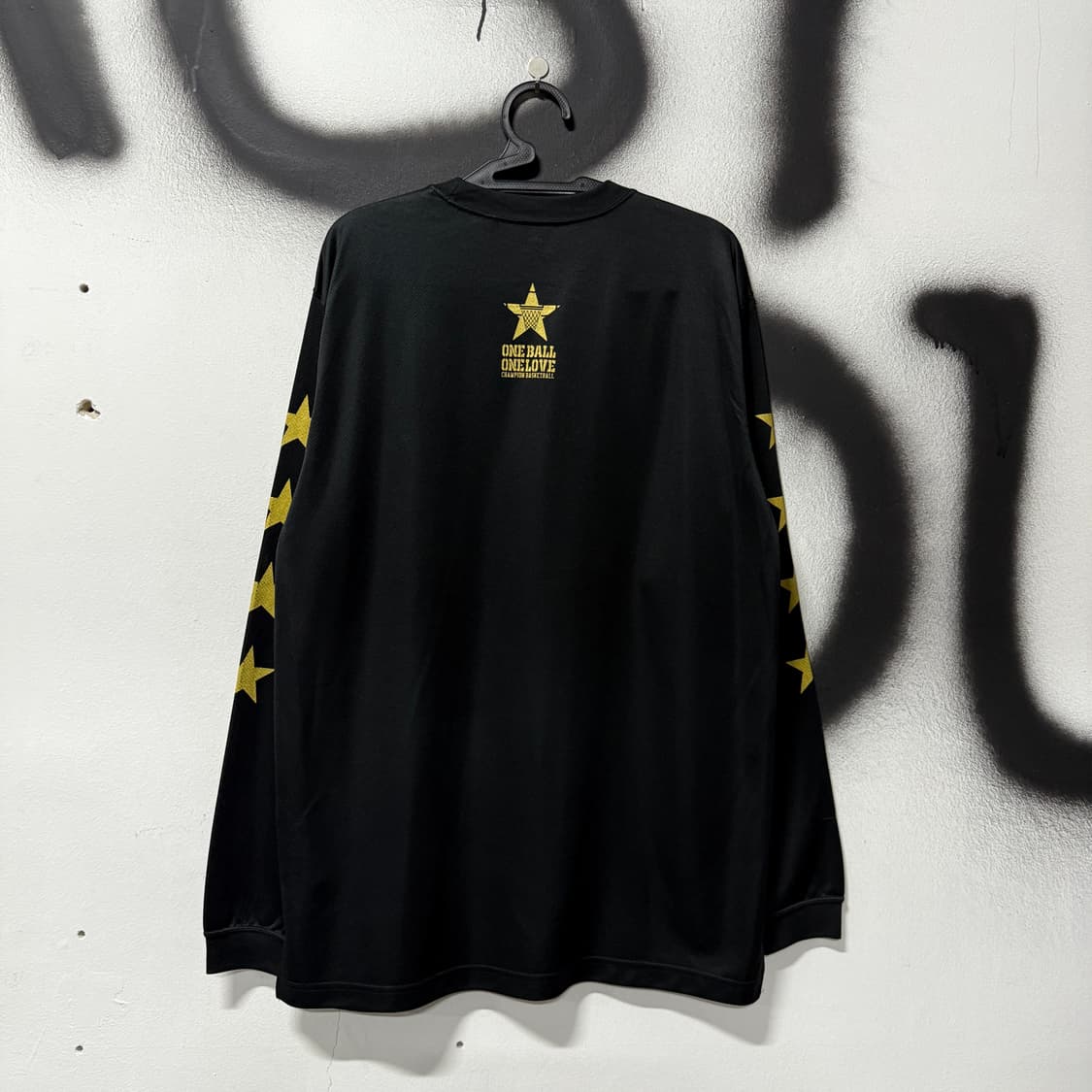 챔피온 USA 바스켓볼 풀 프린팅 매쉬 긴팔 져지 티셔츠 상품이미지2