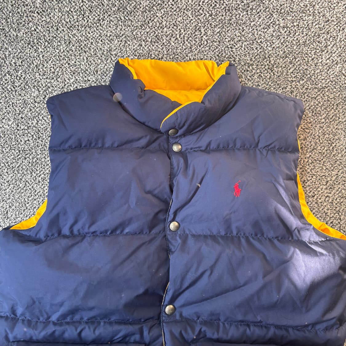 폴로 랄프로렌 보이즈 리버시블 다운 베스트 (XL/18-20) 상품이미지2