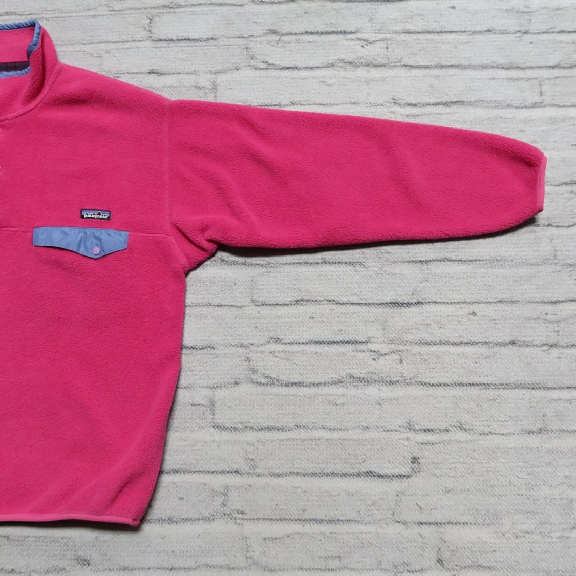 13FW 파타고니아 신칠라 스냅-T 플리스 핑크/라일락 상품이미지2
