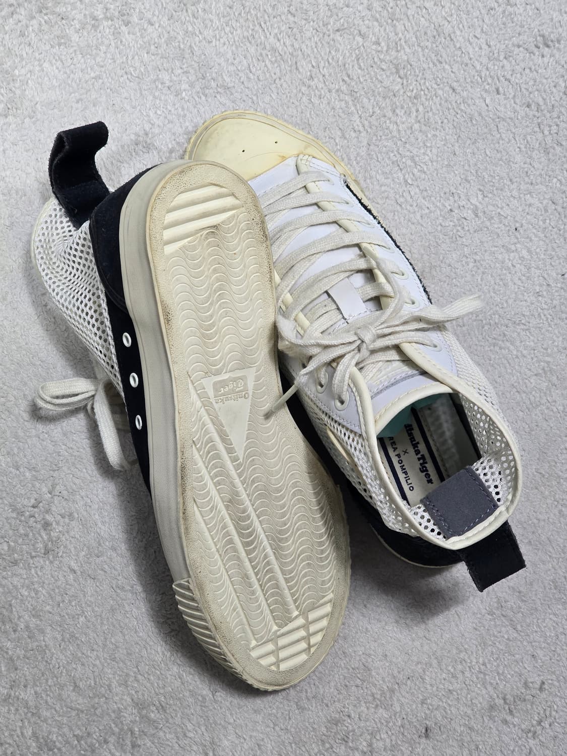 오니츠카 타이거 X Andrea pompilio 하이탑 스니커즈 250 상품이미지6