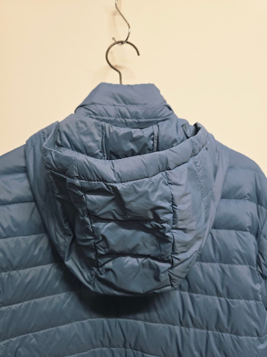 네파  후드구스다운경량블루 상품이미지6