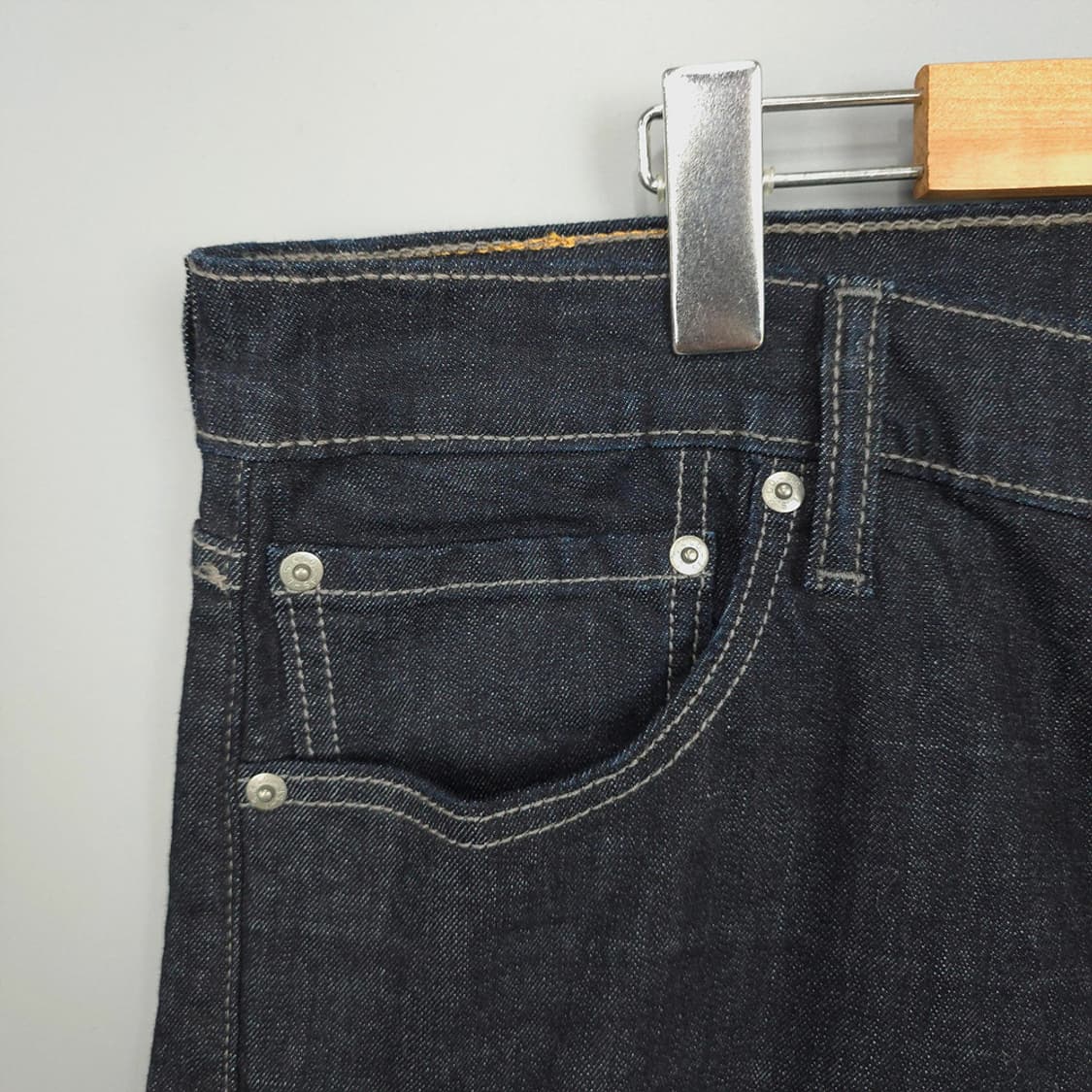 리바이스 Levis 527 데님 하프팬츠 생지 진청 36 상품이미지3