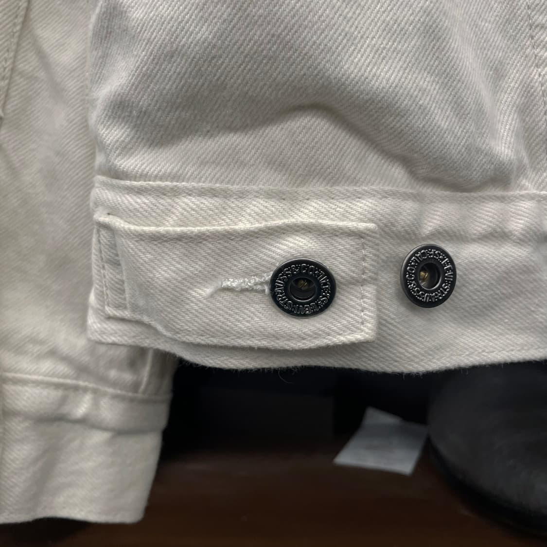 리바이스 타입 3 쉐르파 화이트 데님 트러커 자켓 상품이미지6