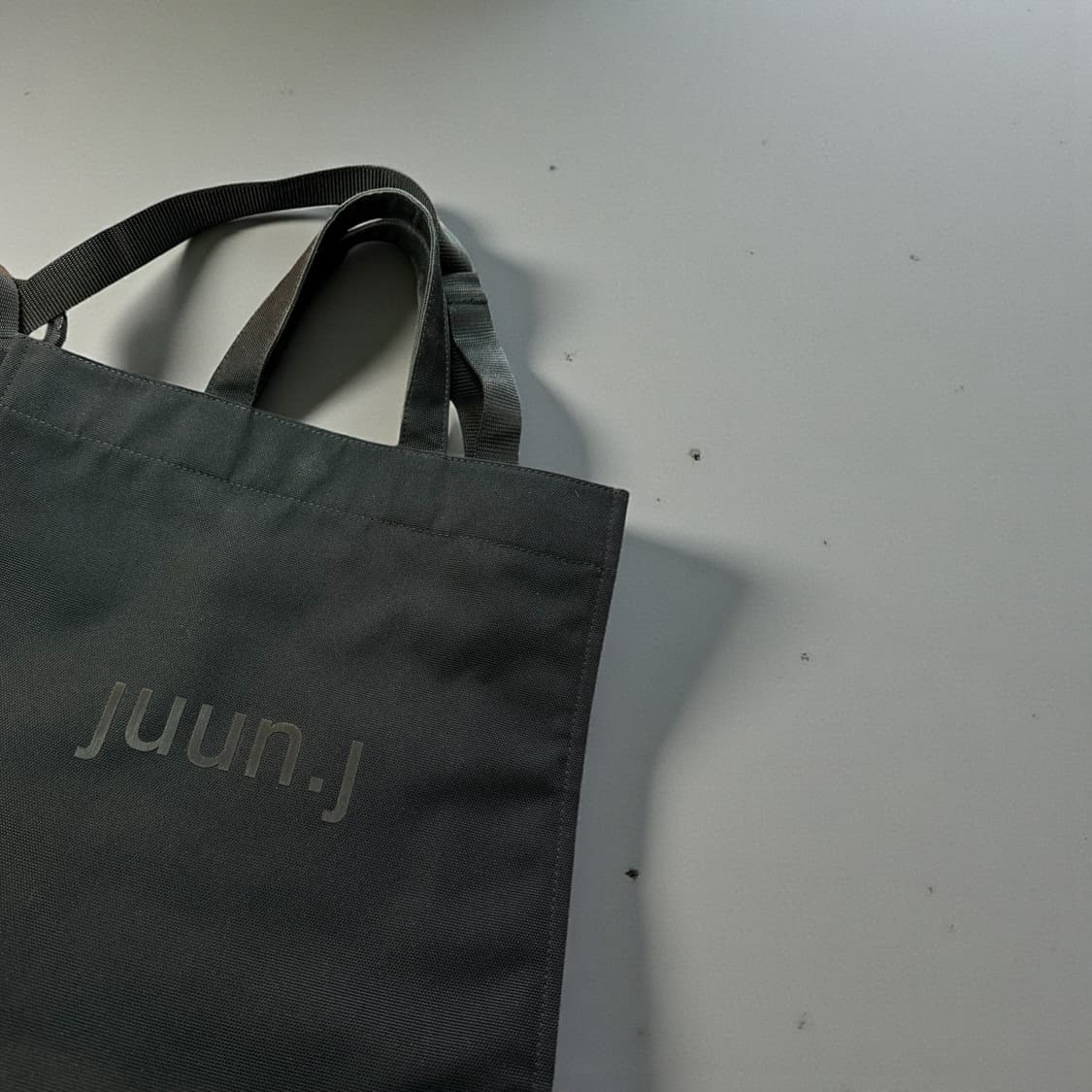 준지 프론트로고 캔버스 토트백.크로스백 상품이미지5