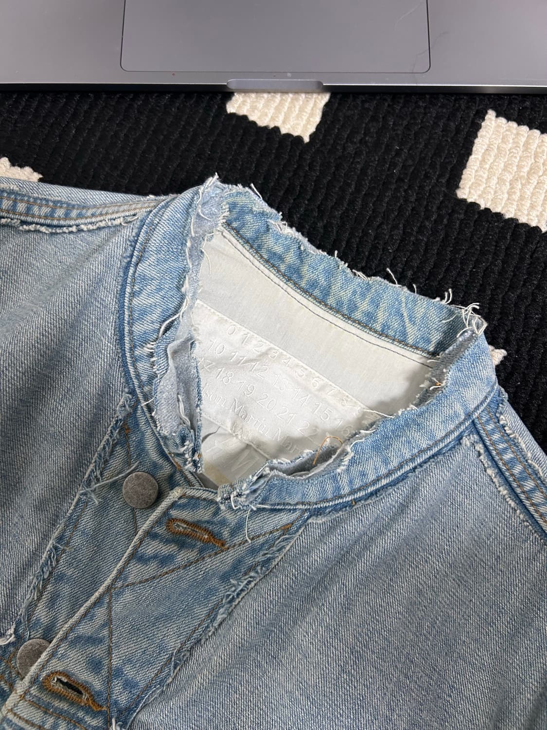 마르지엘라 h&m 데님 청자켓 상품이미지8