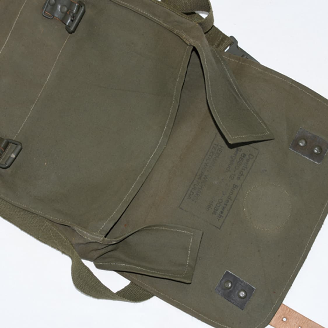 German Bundeswehr 80~90s 빈티지오리지널필드백 상품이미지6