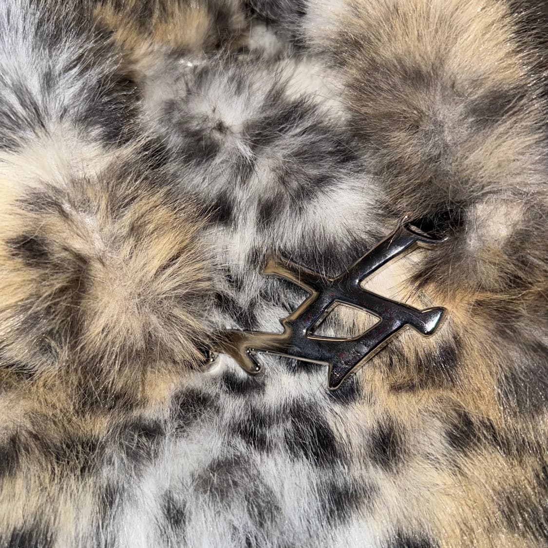 1xblue 레오파드 퍼 숄더백 상품이미지5