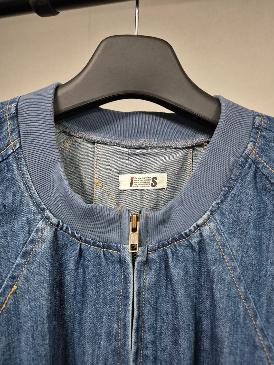 1990 I.S. 블루종 데님 자켓 상품이미지3