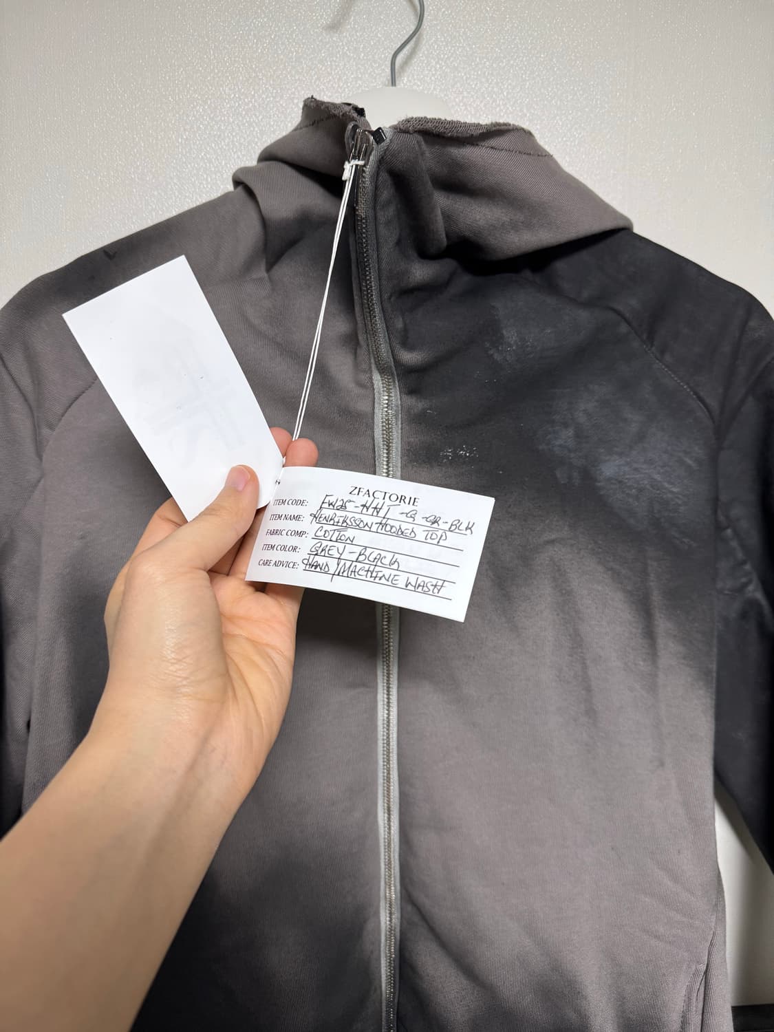 zambarrett henriksson hooded top 상품이미지4