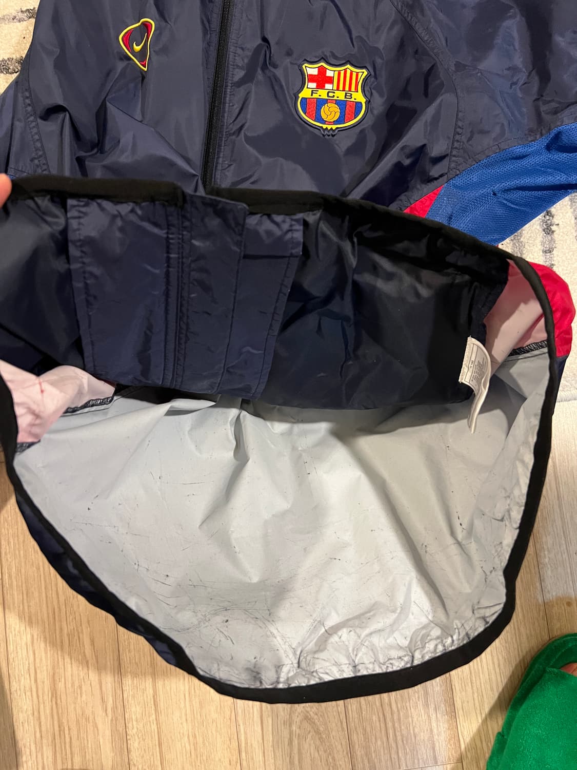 [105/L] 90s 나이키 바르셀로나 바람막이 상품이미지2