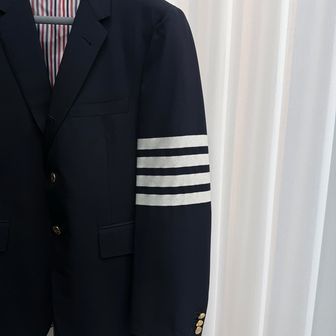 [상의 2, 하의 1] 톰브라운 사선완장 수트 셋업 + 넥타이 상품이미지6