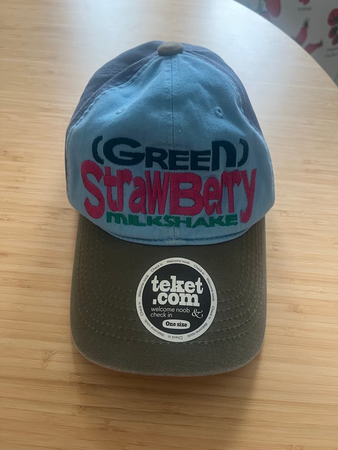 Teket 테켓 쉐이크 볼캡 strawberry milkshake 상품이미지3