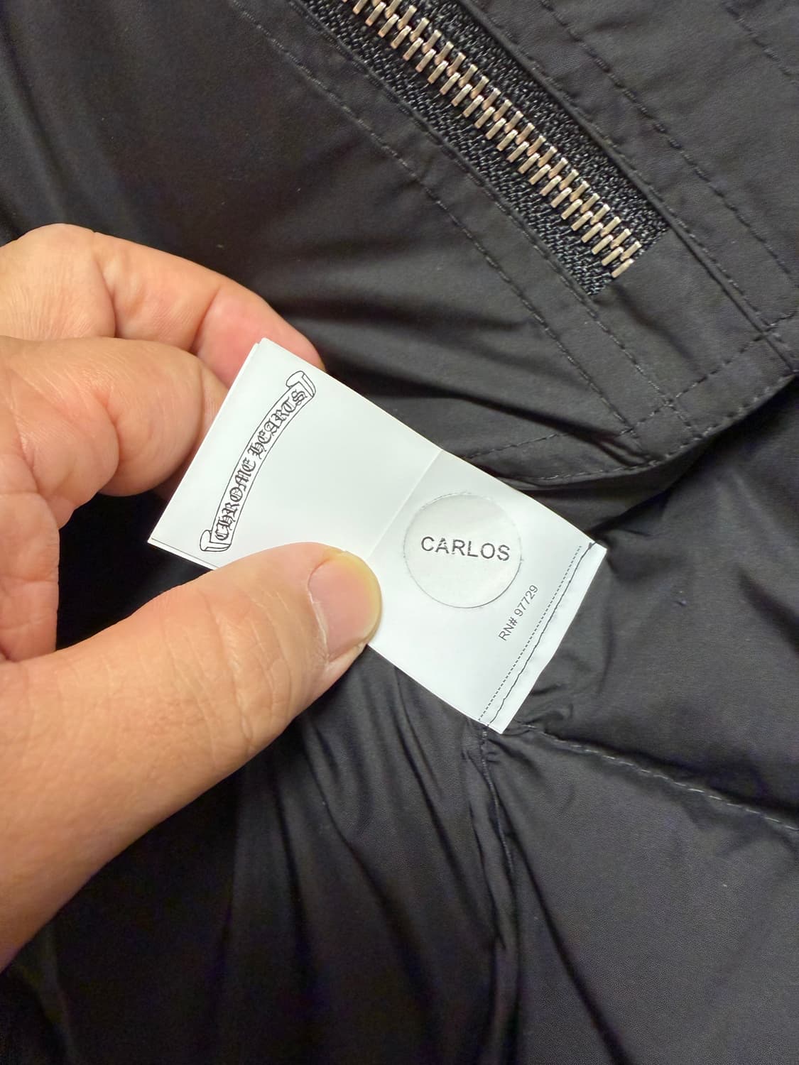 [L]크롬하츠 stiff v2 패딩 블랙(여성용) 상품이미지3