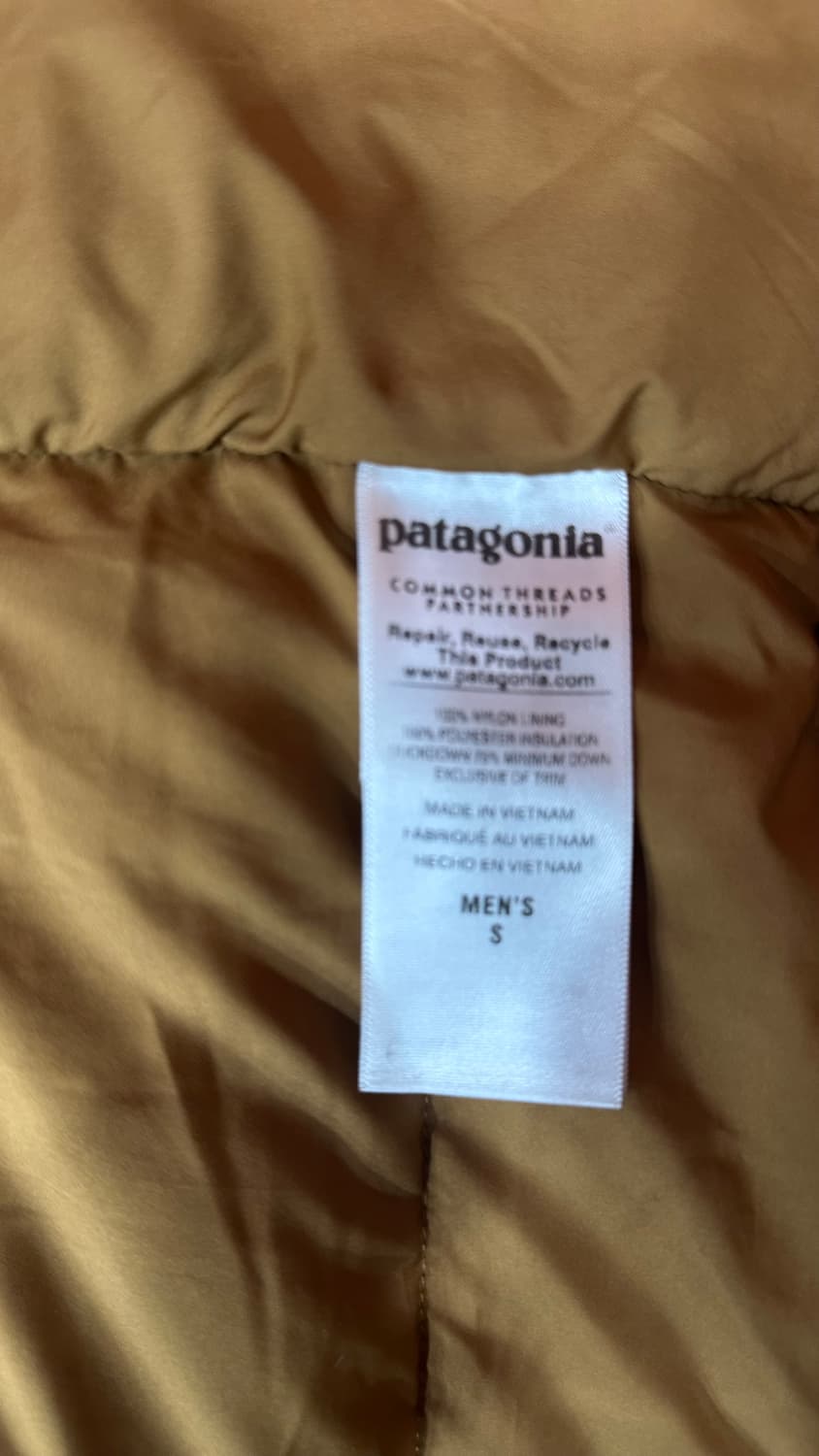 파타고니아 비비다운 자켓 man,s   스몰 상품이미지4
